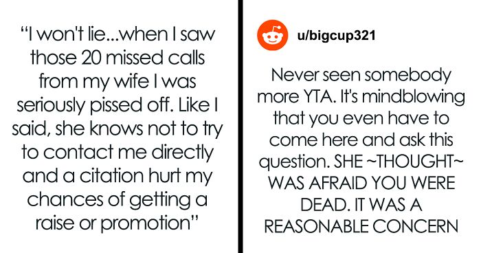 “[Am I The Jerk] For Yelling At My Wife After She Blew Up My Phone With Calls Because Of A Fire?”