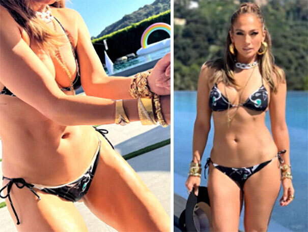 Jennifer Lopez Stuns Fans With Her New $980 Bikini Pics