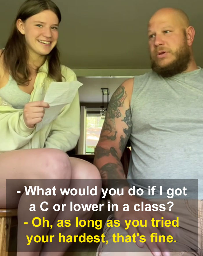 Teen Asks Her “Non-Strict” Dad Hypothetical Questions, Makes The Internet Melt With His Responses Teen Asks Her “Non-Strict” Dad Hypothetical Questions, Makes The Internet Melt With His Responses