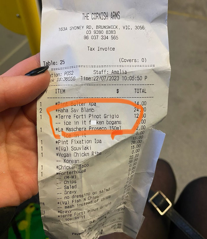 “If I Got This On My Receipt, I Would Find It Hilarious”: People Laugh At Message Left In Receipt