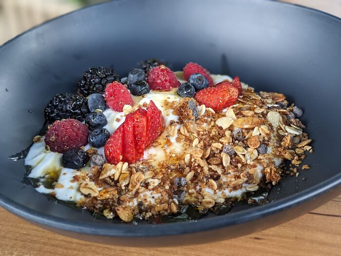 Berries And Greek Yogurt, Of Course