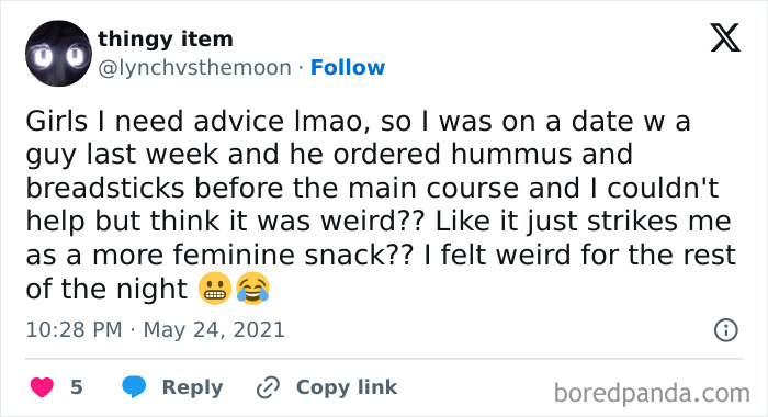 Hummus Is Illegal For Men
