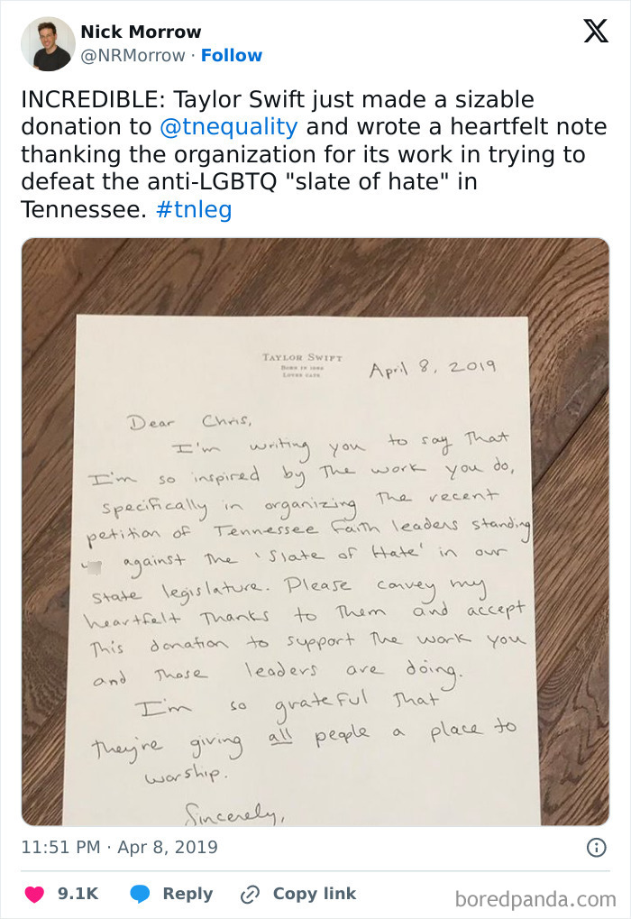 “That’s What Makes Her So Amazing”: Taylor Swift’s Seriously Nerdy Letterhead Is Going Viral “That’s What Makes Her So Amazing”: Taylor Swift’s Seriously Nerdy Letterhead Is Going Viral