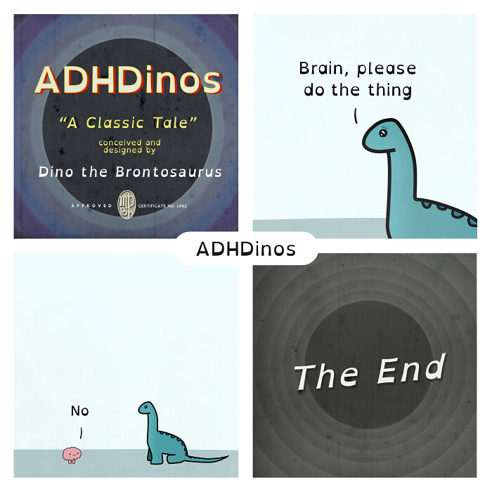 24 New Adhdinos Comics That Feel A Little Too Real