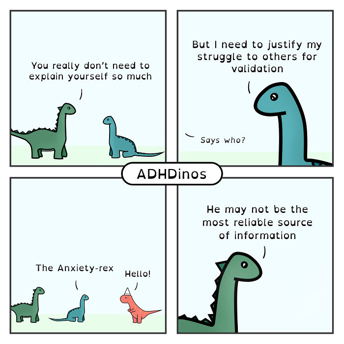 24 New Adhdinos Comics That Feel A Little Too Real