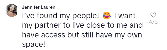 Woman Breaks Down Her Unconventional Living Arrangement With Her Partner, And People Have Thoughts Woman Breaks Down Her Unconventional Living Arrangement With Her Partner, And People Have Thoughts