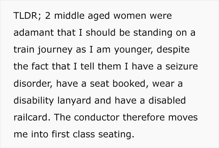 Women Demand Younger Passenger Give Up Her Seat, Regret It After Conductor Gets Involved