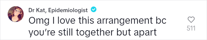 Woman Breaks Down Her Unconventional Living Arrangement With Her Partner, And People Have Thoughts Woman Breaks Down Her Unconventional Living Arrangement With Her Partner, And People Have Thoughts