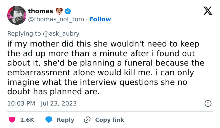 Helicopter Mom Is Determined To Find Her Son A Wife, The Internet Thinks She Needs A Reality Check