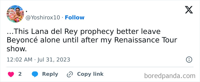 “Beyonce, You’re Next”: Lana Del Rey Declared A Prophet After Predicting The Downfall Of 7 Celebs