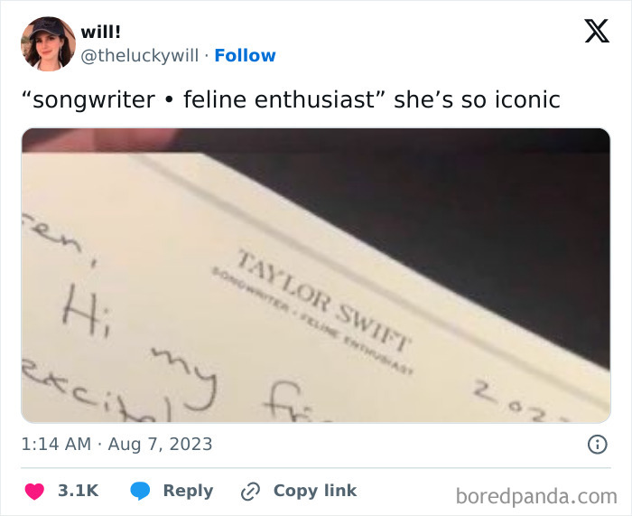 “That’s What Makes Her So Amazing”: Taylor Swift’s Seriously Nerdy Letterhead Is Going Viral “That’s What Makes Her So Amazing”: Taylor Swift’s Seriously Nerdy Letterhead Is Going Viral