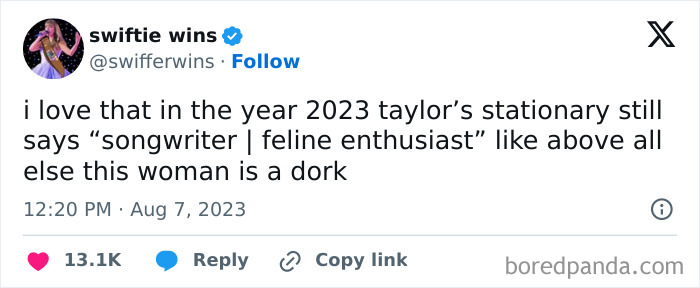 “That’s What Makes Her So Amazing”: Taylor Swift’s Seriously Nerdy Letterhead Is Going Viral “That’s What Makes Her So Amazing”: Taylor Swift’s Seriously Nerdy Letterhead Is Going Viral