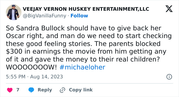 Sandra Bullock Under Fire As People Demand The Academy Revoke Her ‘Blind Side’ Oscar Sandra Bullock Under Fire As People Demand The Academy Revoke Her ‘Blind Side’ Oscar