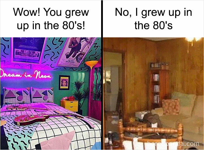 How Everyone Else Thinks The 80s Looked Like vs. Reality