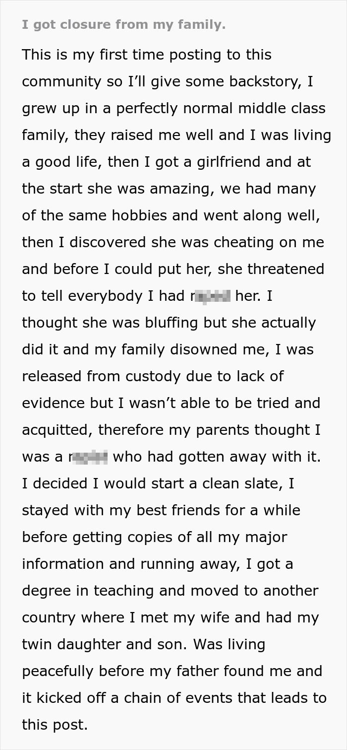 Father Disowns Son Over False Allegation, Tracks Him Down Years Later To Say Sorry