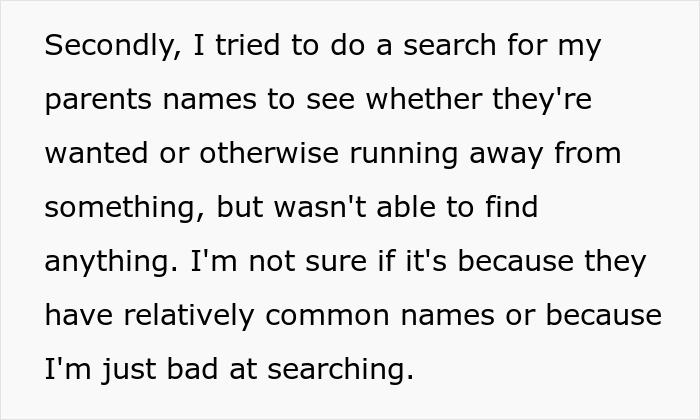 Text excerpt from a story about a 17YO’s life shaken up after her parents return from a long world trip. Text excerpt from a story about a 17YO’s life shaken up after her parents return from a long world trip.
