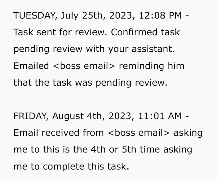 “This Has Got To Be The 4th or 5th Time I’ve Asked You To Do This. No, Actually, You Asked Me Once” “This Has Got To Be The 4th or 5th Time I’ve Asked You To Do This. No, Actually, You Asked Me Once”