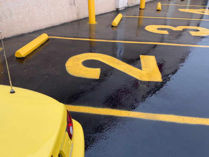 Karen Demands To Have The Crack In Her Parking Spot Filled Now, The Workers Maliciously Comply Karen Demands To Have The Crack In Her Parking Spot Filled Now, The Workers Maliciously Comply