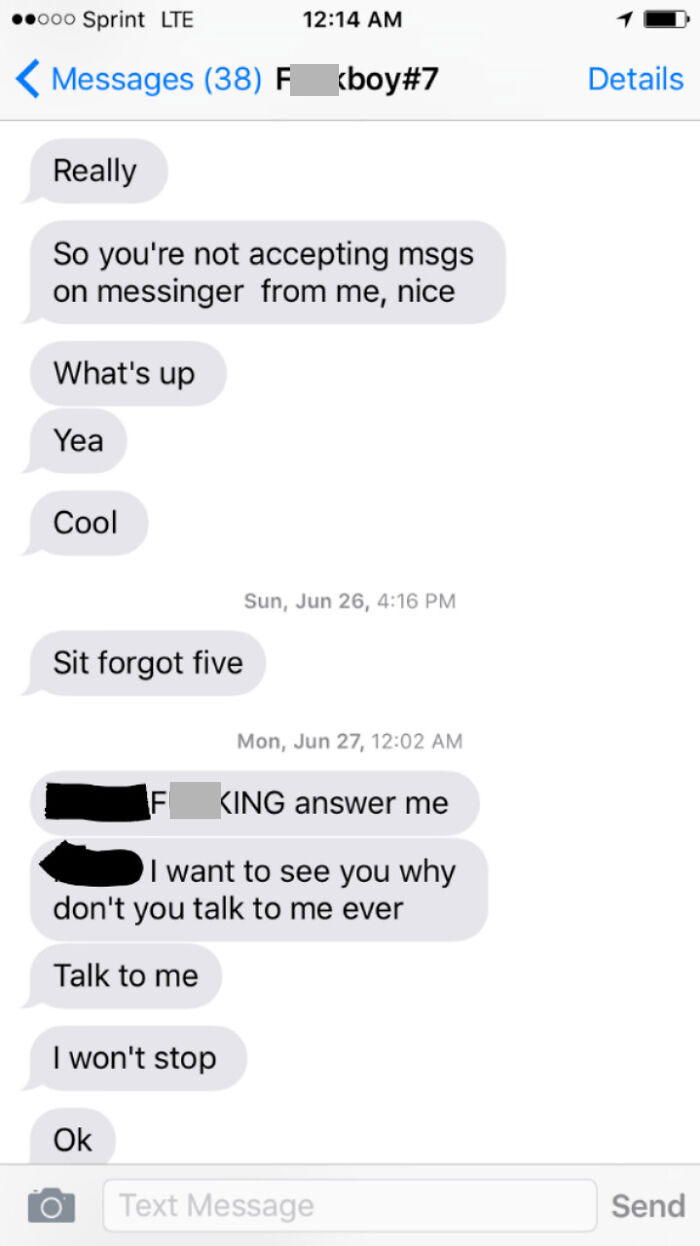 My Friend Sent Me These Messages From Her Stalker