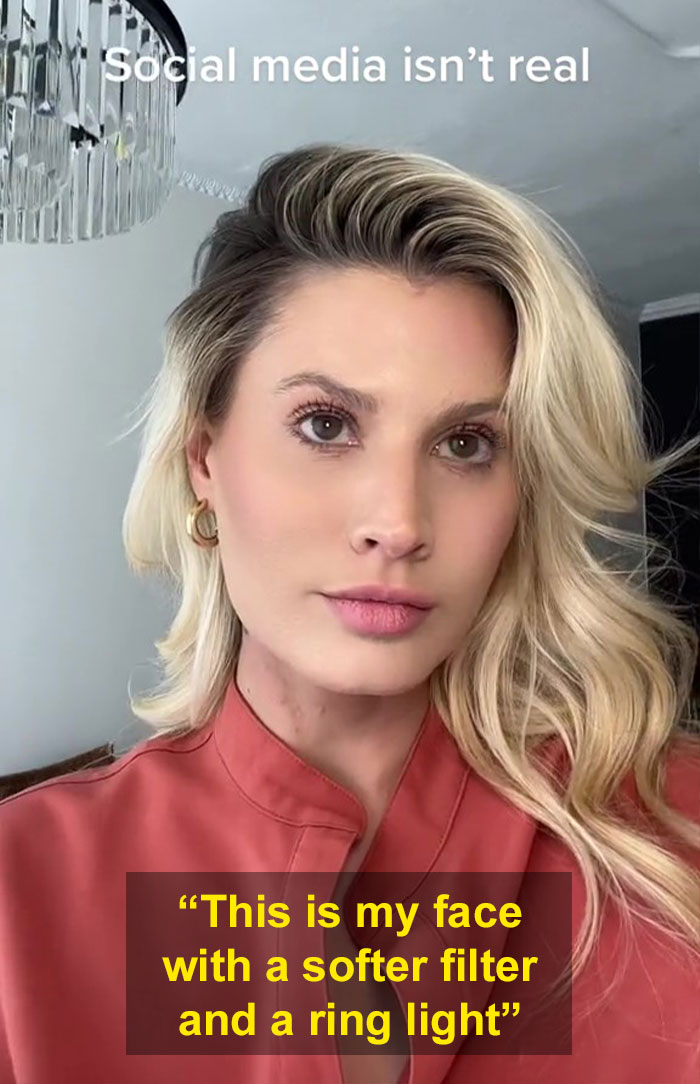 Woman Goes Viral By Removing One Filter At A Time to Demonstrate How Fake Social Media Is Woman Goes Viral By Removing One Filter At A Time to Demonstrate How Fake Social Media Is