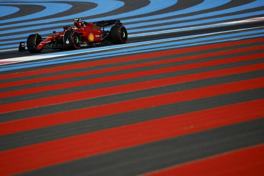 Formula 1 - Category Winner, Bronze: "Carlos Sainz (Ferrari) At French Grand Prix" By Sarah Meyssonnier