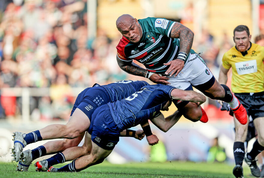 Rugby - Category Winner, Silver: "Sideswipe" By Evan Treacy