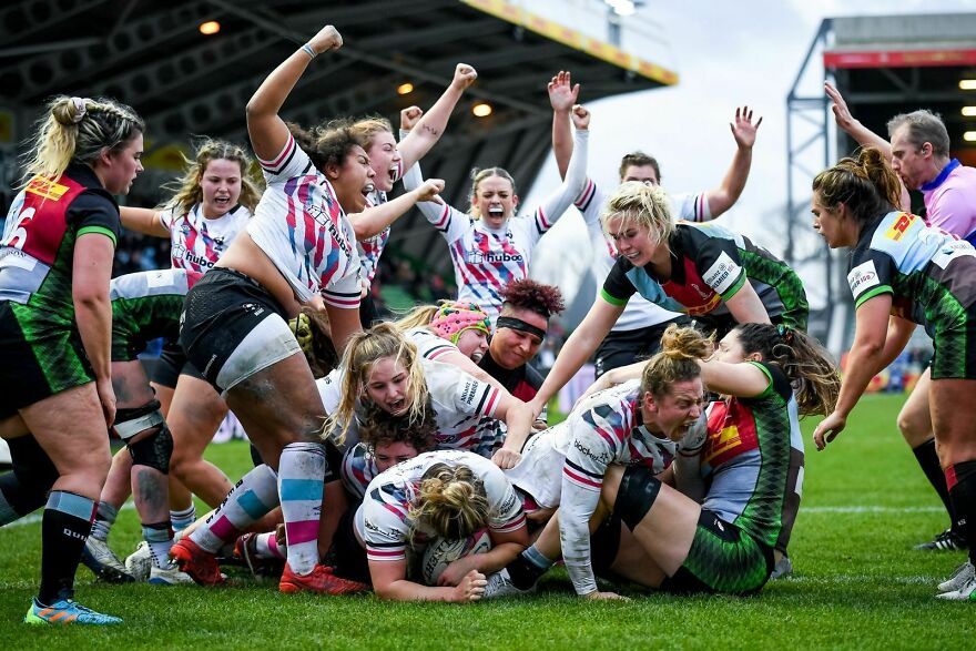Rugby - Category Winner, Bronze: "Bristol Bears Women Delight" By Andy Watts