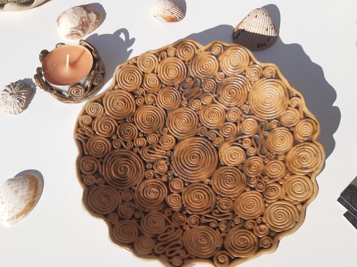 My Handmade Ceramic Bowl. I'm Slipped Glaze, A Self-Taught Ceramicist & Potter