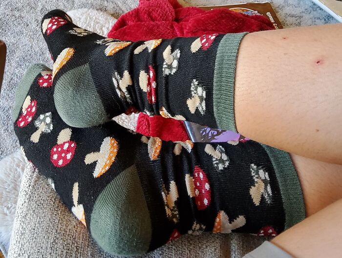 Mushroom Socks!