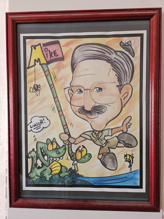 Caricarue Of Me By A Disney Artist At Disney World Some 20 Yrs Ago