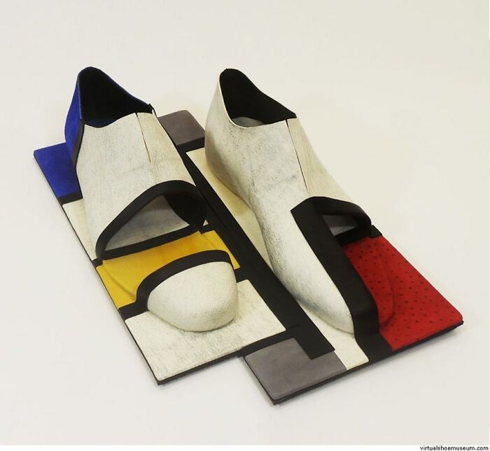 Mondrian Shoes By Ike Van Der Plas
