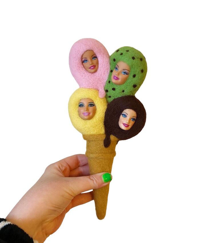 4 Scoop Barbie Ice Cream