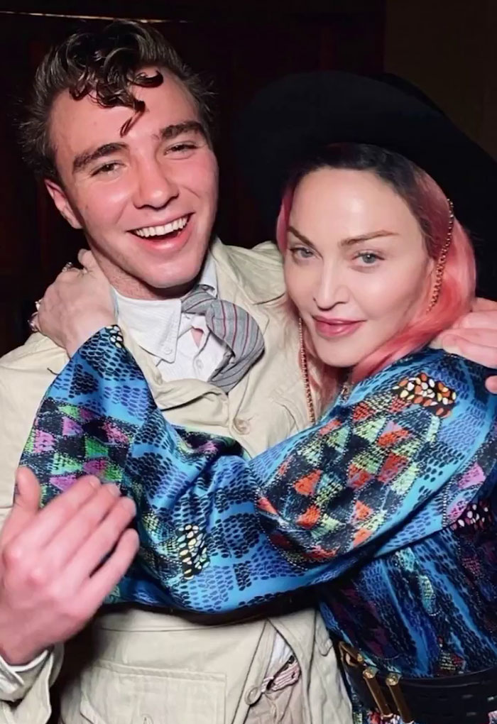 Madonna Introduces Her Beau To Oldest Son, Rocco Ritchie, During Weekend's Birthday Bash