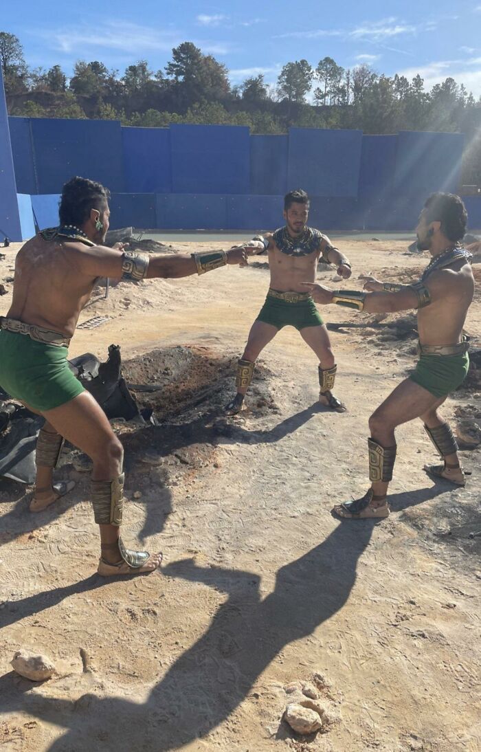 Behind The Scenes Of 'Black Panther: Wakanda' Forever With Namor And His Stunt Doubles