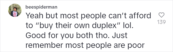 Woman Breaks Down Her Unconventional Living Arrangement With Her Partner, And People Have Thoughts Woman Breaks Down Her Unconventional Living Arrangement With Her Partner, And People Have Thoughts