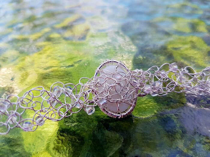 I Crocheted With Wire To Make This Elven Bracelet (5 Pics)