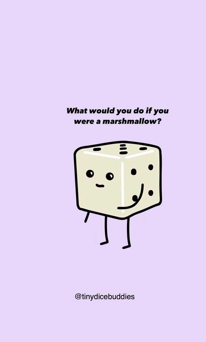 5 Random But Relatable Animations Featuring Tiny Dice Buddies 5 Random But Relatable Animations Featuring Tiny Dice Buddies