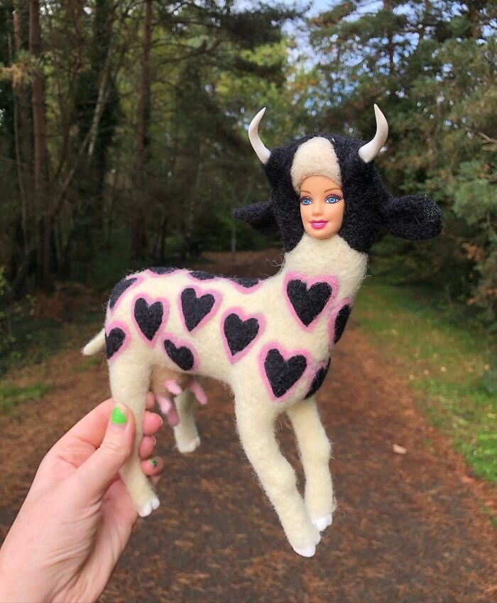 Cow Barbie