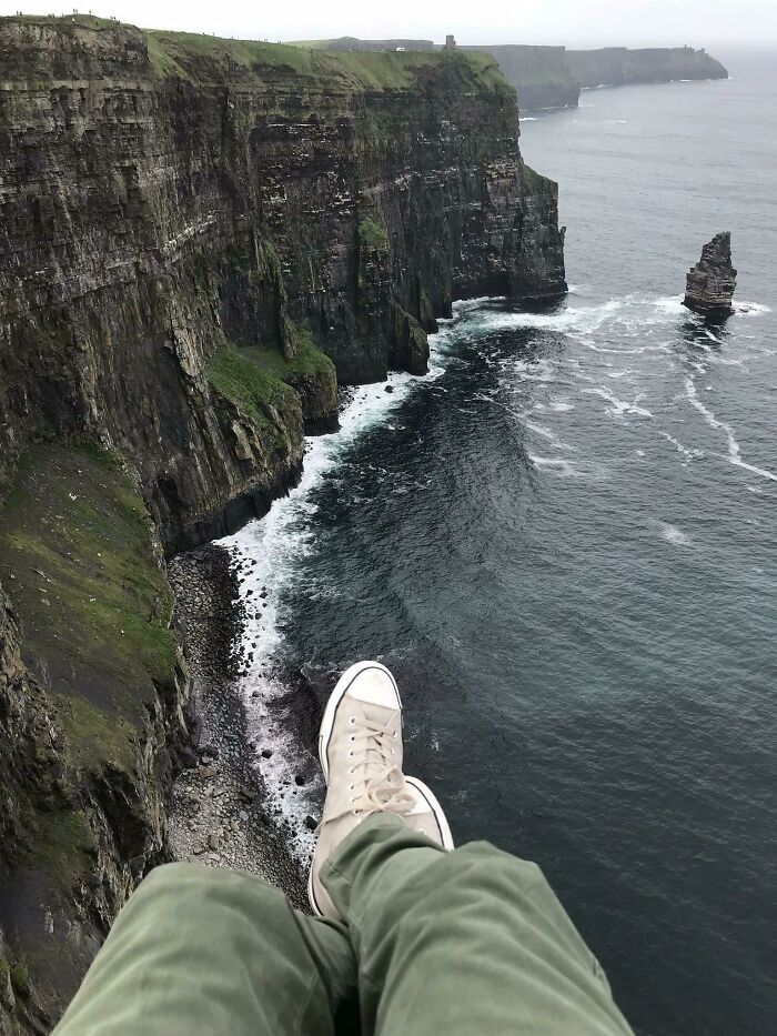 I'm Afraid Of Heights. I Still Get Chills When I Think About Taking This Picture