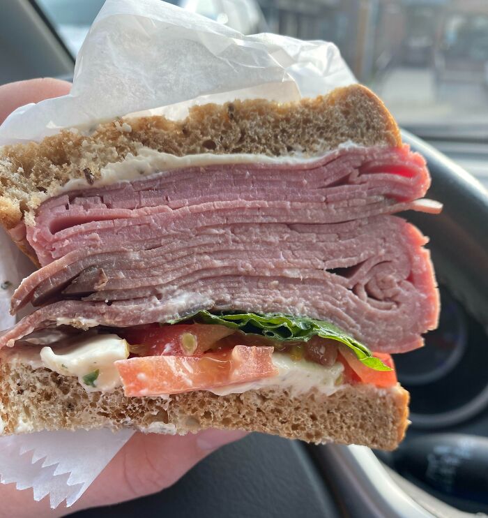 Asked For Extra Roast Beef On My Sandwich