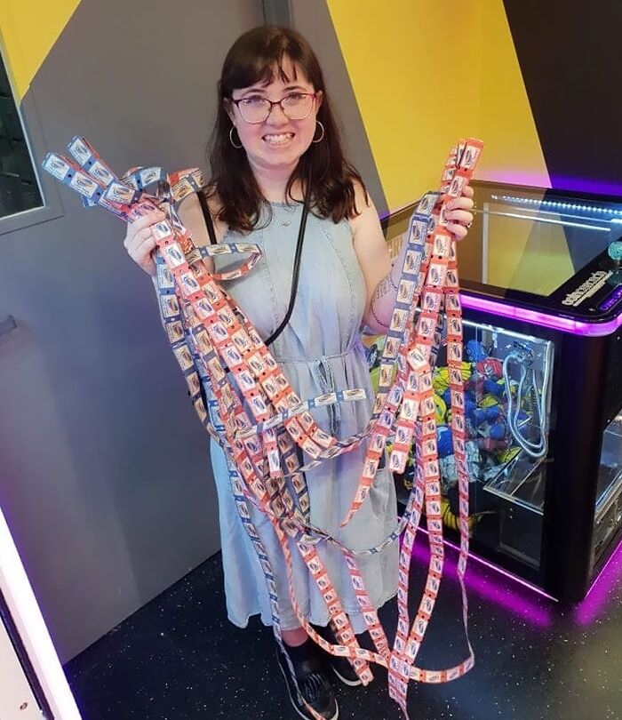 I Had A Bad Mood, And Went To The Game Room. Hit The Jackpot Three Times