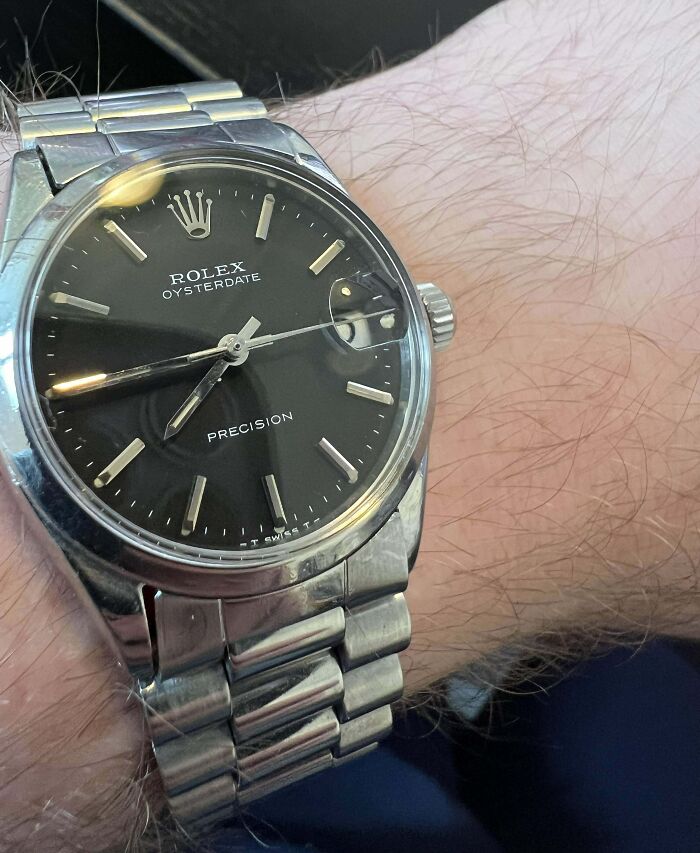 My $15 Estate Sale Find. Today I Got The Watch Back From A Free Appraisal Where They Accidentally Restored The Watch. So It Was Done Free Of Charge