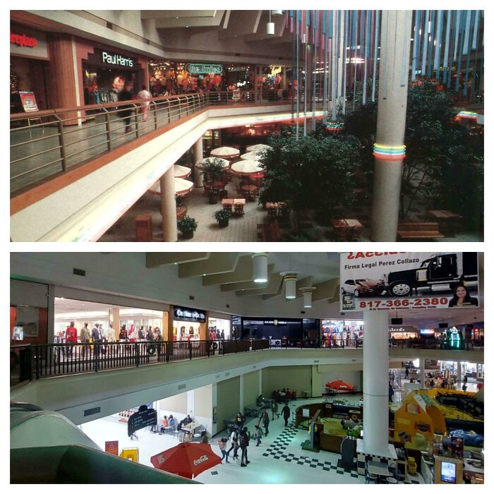 Irving Mall 1984 vs. Irving Mall 2022