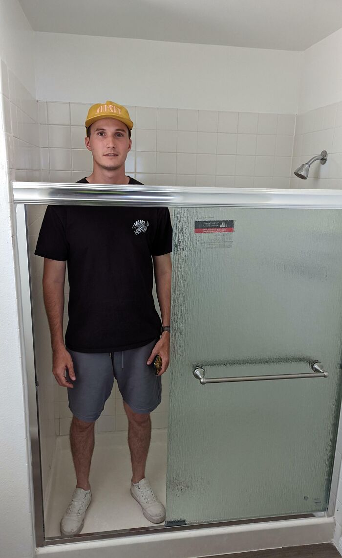Landlord Said He Was Installing Shower Doors