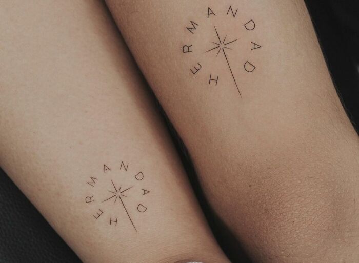 Hermandad matching tattoos