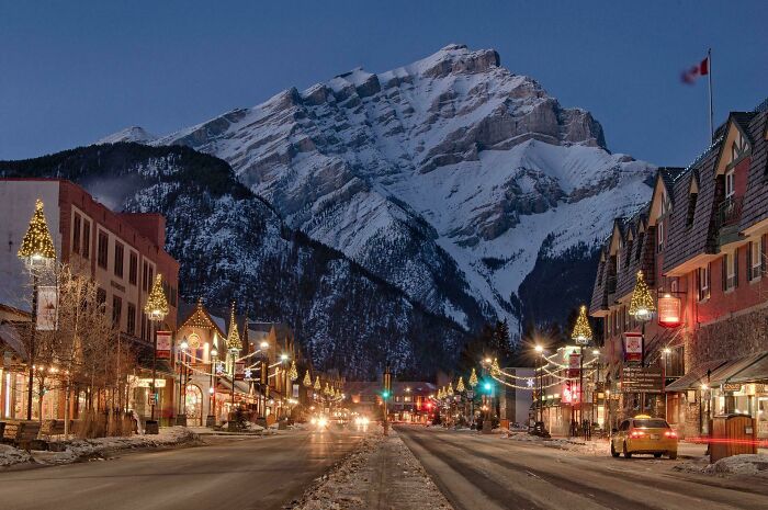 ITAP Of Banff Town In Christmas Season