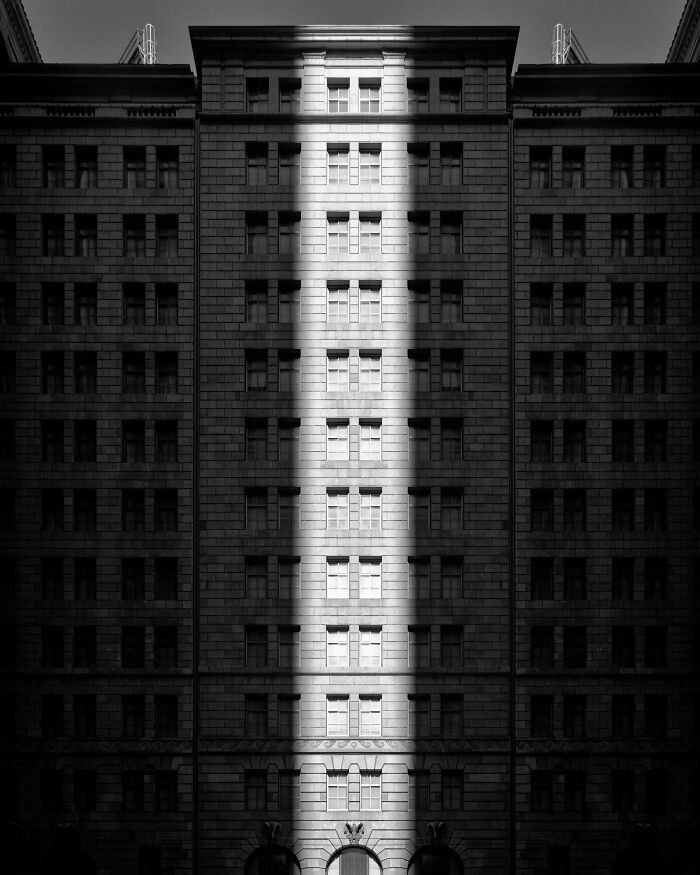 ITAP Of A Building Mostly In Shadow