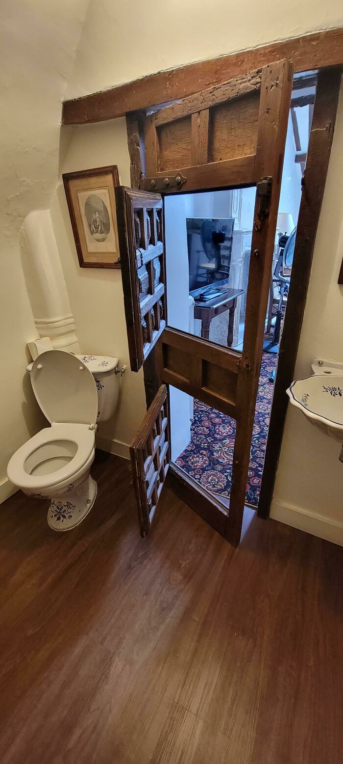 What Are These Smaller Doors Inside Our Hotel Bathroom Door?