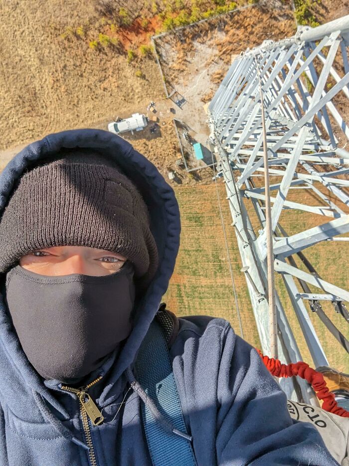 Out Here In Nowhere 300' Up