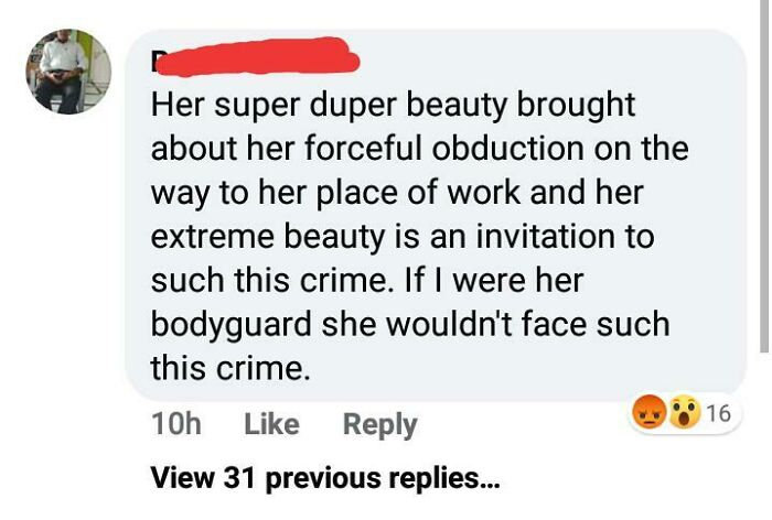 Comment On A News Article. Teenage Girl Abducted By Her Stalker